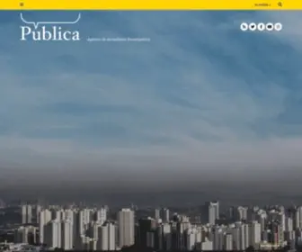 Apublica.org(Agência Pública) Screenshot