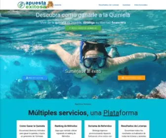 Apuestaexitosa.com(Metodos para ganar las Quinielas de Argentina) Screenshot