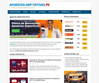 Apuestas-Deportivas.pe Screenshot