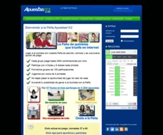 Apuestas1X2.com Screenshot