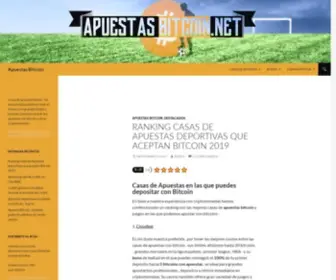 Apuestasbitcoin.net Screenshot