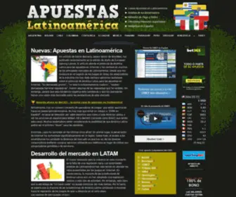 Apuestaslatinoamerica.com Screenshot