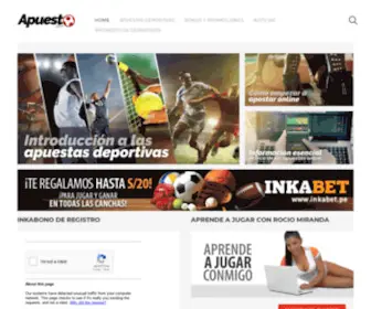 Apuesto.com(Futbol peruano) Screenshot