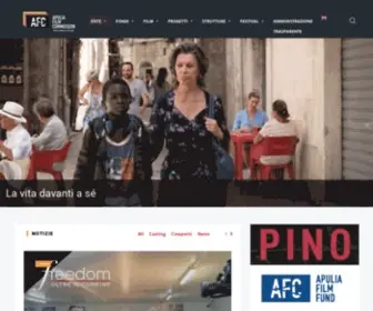 Apuliafilmcommission.it(Apulia Film Commission) Screenshot