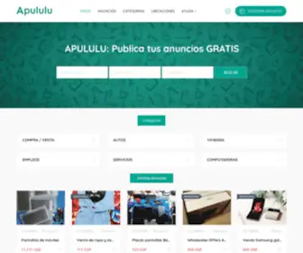 Apululu.es(Anuncios clasificados en Cuba) Screenshot