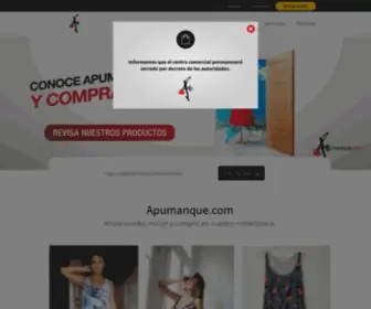 Apumanque.cl(Zapatos) Screenshot
