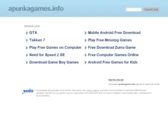 Apunkagames.info(Computer games blog) Screenshot