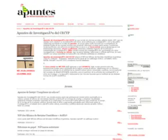 Apuntescecyp.com.ar(Apuntes) Screenshot