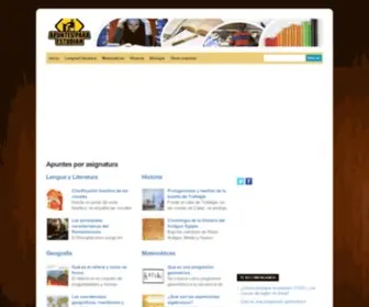 Apuntesparaestudiar.com(Apuntes para Estudiar) Screenshot