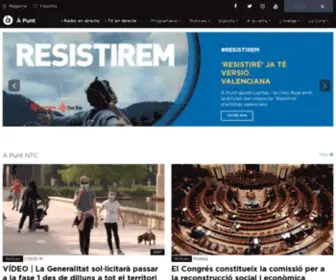 Apuntmedia.es(à punt) Screenshot