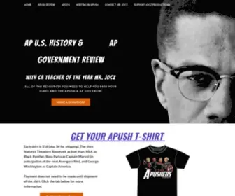 Apushexplained.com(AP US History Review site APUSH) Screenshot