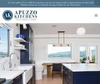 Apuzzokitchens.com(Apuzzo Kitchens) Screenshot