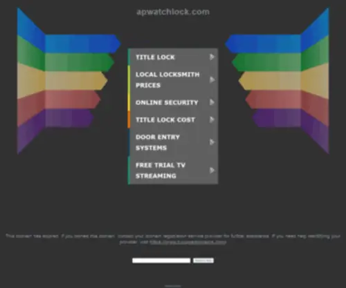 Apwatchlock.com(Apwatchlock) Screenshot