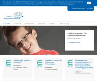 APW.de(Zahnmedizinische Fortbildung und Fachartikel) Screenshot