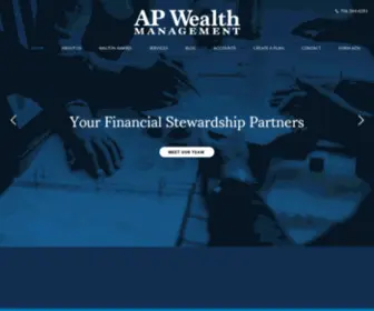 Apwealth.com(Fee-Only Financial Advisors in Augusta, Georgia) Screenshot