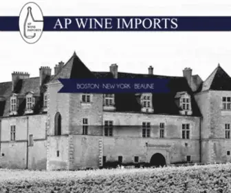 Apwineimports.com(AP Wine Imports) Screenshot