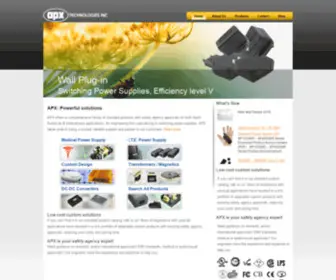 Apxonline.com(Exact Fit Power Solutions) Screenshot