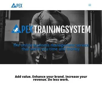 APXTS.com(Online Fitness Business Management) Screenshot