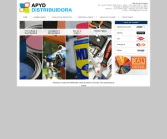 Apyd.com.pe(Distribuidor de Pinturas y Artículos de Ferretería) Screenshot