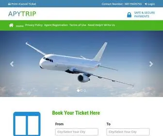 Apytrip.com(APY-TRIP) Screenshot