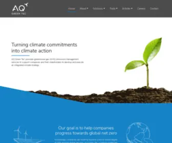 AQ-Greentec.com(AQ Green TeC) Screenshot
