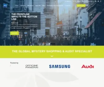 AQ-Services.com(Mystery Shopping Solutions & Shopper Services) Screenshot