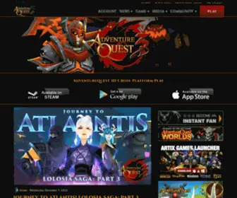 AQ3D.com(AdventureQuest 3D) Screenshot