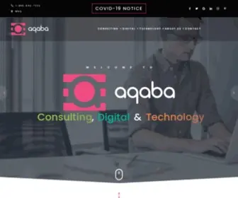 Aqabatech.com(Digital Marketing Transformation Agency) Screenshot