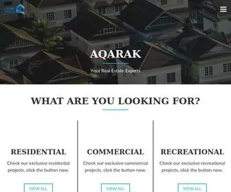 Aqarak.com(Homepage) Screenshot