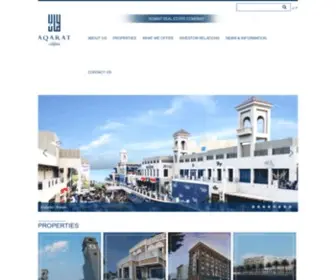 Aqarat.com.kw(Kuwait Real Estate Company (AQARAT)) Screenshot