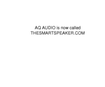 Aqaudio.com(Wireless Speakers & AirPlay Speakers for Mac) Screenshot