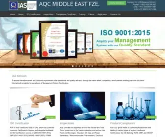 AqcWorld.com(ISO Certification Bodies Dubai) Screenshot