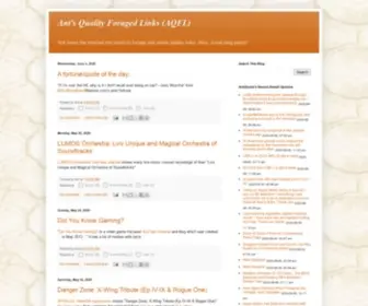 AQFL.net(Ant's Quality Foraged Links (AQFL)) Screenshot
