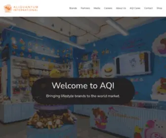 Aqi-INTL.com(Aliquantum International) Screenshot