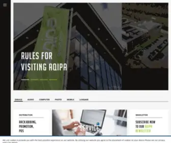 Aqipa.com(Gear Guru) Screenshot