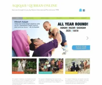 Aqiqahonline.org(Aqiqah) Screenshot