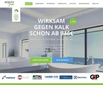 Aqon-Pure.com(AQON Pure) Screenshot