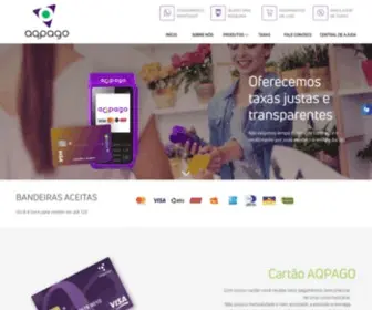 Aqpago.com.br(Maquininhas de cartão) Screenshot