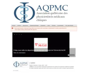 AQPMC.org(AQPMC) Screenshot