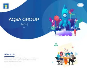 Aqsagr.com(AQSA GROUP) Screenshot