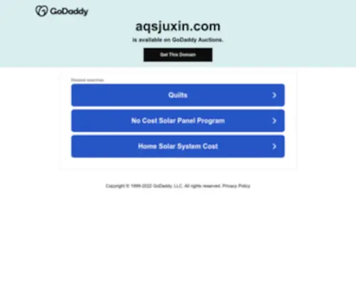 Aqsjuxin.com(聚氨酯保温材料) Screenshot