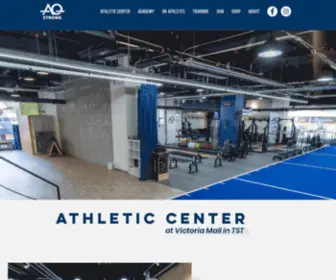 Aqstrong.com(Gym Studio) Screenshot