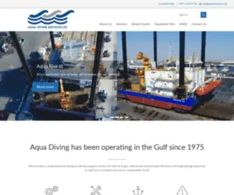 Aqua-Diving-Services.com(Aqua Diving Services) Screenshot