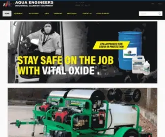 Aqua-Engineers.com(Atlanta Georgia Pressure Washers) Screenshot