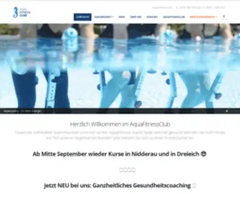 Aqua-Fitness-Club.de(Aqua Fitness Club) Screenshot