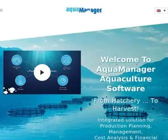 Aqua-Manager.com(Advanced aquaculture software) Screenshot