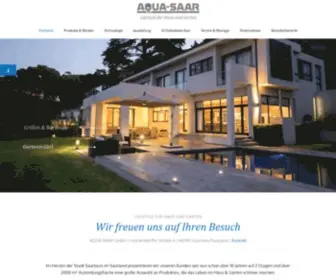 Aqua-Saar.de(Aqua-Saar ist Ihr Lifestyle) Screenshot