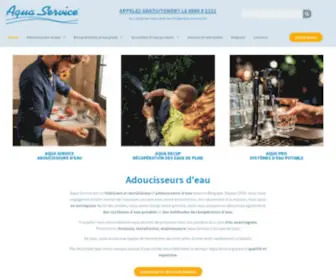 Aqua-Service.fr(Adoucisseurs d'eau AQUA SERVICE ®) Screenshot