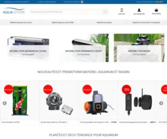 Aqua-Store.fr(Vente de materiel et d'accessoires pour Aquarium et bassin) Screenshot