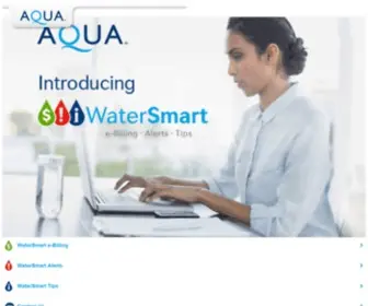 Aquaamerica.com(Aqua America) Screenshot
